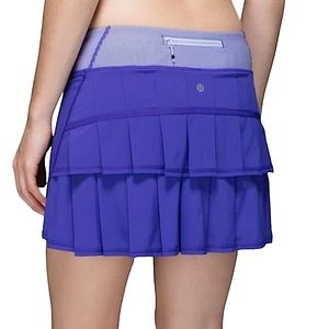 LULULEMON: Purple Pace Setter Skirt 4-way Stretch - Size 6